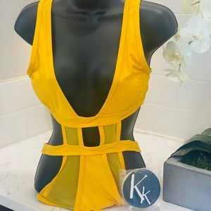 Swimwear yellow